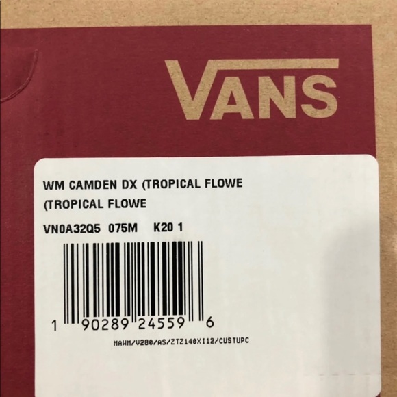 New Vans Tropical Floral UltraCush Camden DX - Picture 6 of 7